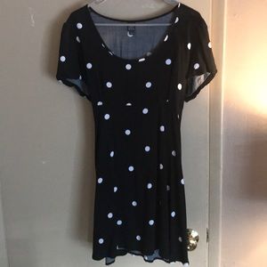 Cute funky polka dot shift dress